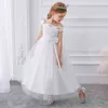 Noël 4-14 ans Teens Party Girl Dress Pour Enfants De Mariage Fleur Enfants Vêtements Princesse Pageant Long Vestidos 211231