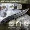 Spring Assisted Knife Pocket Folding Tactical Messen - Goed voor Camping Hunting Survival Indoor en Outdoor Activiteiten Mens Gift