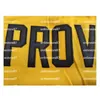 24S Custom Brandon Wheat Kings #9 Ivan Provorov #19 Nolan Patrick #27 Ron Hextall Yellow Hockey Jersey Logos Haftowane