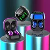 NEWES Bluetooth Headphone Budss live180 + Earphones TWS Märke Logo Mini In-Ear 9D True Stereo Sound i öronlök Headset med trådlöst laddning Väska till iOS Android