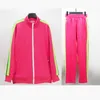 Dames Trainingspakken Nieuwe fluorescerende groene sweatshirts Pakken Men Track Sweat Suit Coats Man Designers Jackets Sportswear