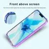 Kleurrijke schokbestendige telefoongevallen voor iPhone 13 12 11 PRO MAX XS XR X SE 7 8 Plus Gradiënt Regenboog Zachte TPU Bumper Beschermhoes