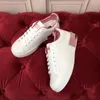 top new Mans arrival Casual Shoes White Black Red Fashion Mens Women Leather Breathable Shoes Open Low sports Sneakers hchjjj21104