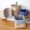 Tvättväskor sovrum bomullslinne kläder förvaring dörr väggmonterad väska sovsal skrivbord hem dekoration