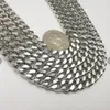 3 Meter Lot Rvs Reusachtig Zware 8 * 11mm * 2.3mm Curb Link Ketting Sieraden Bevindingen Ketting DIY Merken