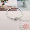 Fit Original Armband Bangle Charm Moments 925 Sterling Silver Chain DIY Jewelry Berloque313q