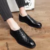 Dress Shoes Stylish Italian Fashion Casual Black Leather Men Brand For Wedding Summer Man Men's Sport Sneakers Moccasins