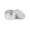 20g leere Aluminium-Sahnegläser, kosmetischer Fall, 20 ml Aluminium-Dosen, Metalllippen-Balsam-Container SN1935