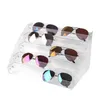 Haken Schienen Multi Layer Nagellack Regal Brillen Brille Rahmen Rack Display Sonnenbrille Frauen Aufbewahrungsbox Acryl Stand Schmuck Organizer
