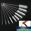 10pcs Nylon Tube Brushes Straw Set For Drinking Straws Keyboards Jewelry Cleaning Brushes Clean Tools