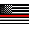 US Stock Thin Blue Line Red Line Flags 3x5 FT 6 Styles Bandiera in poliestere 2020 US Police Fire Rispetto e Honor Banner Flags 60pcs 776 K2