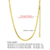 Kedjor Kpop Flat Snake Chain Halsband 3mm / 5mm Sillben Choker Halsband för kvinnor i guld / rostfritt stål / ros guld 12/15/18 tum