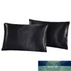 2 * Mjukt mulberry Silk Pillow Case Solid Färgkudde COVER CHAIR SEAT DECOR
