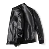 Men's Jackets 2021 Autumn Men Brand Business Casual Leather Jacket Coat Fashion Outwear Classic Motor Biker PU 7XL