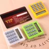 Student Electronic Mini Calculators Multifunction Pocket Count Calculator Solid Color Plastic Portable Office School Supplies BH5063 WLY