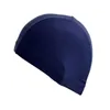 Adult Portable Bathing Caps Solid Color Swimming Cap Hats Cloth Multiple Styles Elastic Force Swim Pool Equipment
