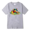 XINYI Men's t-shirt High quality 100% cotton for men short sleeve Magic Square design print tshirts T-shirts Clothing 210706