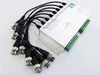 Balun vidéo passif 8CH HD CVI/TVI/AHD BNC mâle vers câble UTP pour système de vidéosurveillance/1 pièces