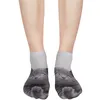 Women's Socks Colorful 3D Printed Girls Kitty Cat Funny Sock