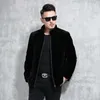 Men's Fur & Faux Coats 2021 Winter Jacket Men Overcoat Hooded Parka Imitation Mink Male Warm Plus Size 3XL Clothes