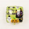 18 pouces Halloween Film d'aluminium Ballon Ghost Citrouin noir Chat Dessin animé Balloons imprimés 2022 Chirstmas Halloween Party Decoration Cadeaux Jouets 496