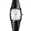 도매 럭셔리 연인 커플 석영 스마트 다이아몬드 시계 40MM 다이얼 망 25MM 직경 여자 시계 텅스텐 스틸 캘린더 손목 시계