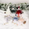 Boże Narodzenie Dancing Angel Doll Wisiorek Xmas Drzewo Wiszące Ozdoby Pluszowe Elfy Wakacje Prezent Nowy Rok Prezenty XBJK2109