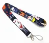 Großhandel 20 stücke Anime Lanyards Cool Neck Strap Telefon Tasten ID Karte Halter Lanyard Für Schlüssel DIY Hängenden Seil