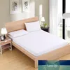 Drap de lit de couleur unie Full Twin Queen King Size Drap-housse Housse de matelas avec bande de caoutchouc élastique tout autour Literie imprimée