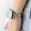 Apple Iwatch SE 1 2 3 4 5 6 세대 작은 허리 3 기드 스테인레스 스틸 스트랩 레이디 시계 밴드 7002641에 적합합니다.