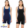 Argisa 6519 Longo Shorts Modelado Stripe Swim Trunks 36-44 Turquia Mulheres de Swimwear das Mulheres Moda Um Peça Beachwear Bodysuits
