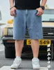 Hommes été Shorts grande taille 32-48 mode décontracté Denim pantalons courts pour 150kg Guy vêtements pantalons Cortos Para Hombre