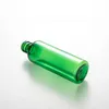 Contenitori cosmetici per bottiglie di plastica PET rotonde vuote da 150 ml con tappo a disco per shampoo, lozione, oli, gel doccia, siero