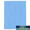 Blankets Blue Pure Color Blanket Flannel Soft Suitable For Adults Children And The Elderly Custom Warm Bed Or Sofa1