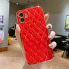 Lambskin 6d geëlektroplateerde roostercamera Lensbeveiliging Cases Soft TPU -cover voor iPhone 13 12 11 Pro Max XR XS X 8 7 6 Plus Samsung S21 S22 Ultra A12 5G A32 A42 A52 A72 A02S