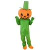 Cabeça de abóbora traje de mascote do christmas do christmas dos desenhos animados de Halloween roupa terno roupa publicidade roupas carnaval unisex adultos outfit