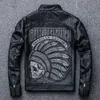 chaquetas de la motocicleta del cráneo