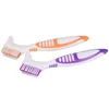 2021 Yeni Protez Fırçası Yanlış Diş Fırçası Protez Diş Fırçası Yumuşak Kıllar Çift Fırçalar Kafaları Antibakteriyel Diş Fırçası Yüksek Qaulity