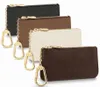 Luksusowe męskie etui na karty damskie etui na klucze łańcuszki portfele projektanci portmonetka moda damska crossbody Mini torby portfel torebki