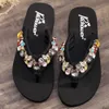 summer Clip Toe Children Flip Flop Platform girl Beach Slippers Parent-child fashion sandals flat slippers sh271 210712