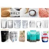 Vollautomatische hocheffiziente rotierende vorgefertigte Beutelverpackungsmaschine Doypack vorgefertigte Beutelverpackungsmaschine für Zucker/Salz/Reis