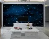 Étoiles brillantes 3d papier peint 3d papier peint ciel salon chambre revêtement mural HD 3d papier peint moderne