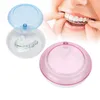 Storage Boxes & Bins Rotating Small Tooth Box Dental Correction Boxs Cute Portable Denture