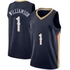 New Lamelo 2 Ball Zion 1 Williamson Basketball Jersey Ja 12 Morant Mike 10 Bibby 남성 녹색 블루 농구 유니폼 탑