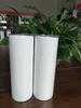 US CA Warehouse Vaso de sublimación de 20 oz Vaso de acero inoxidable en blanco Vasos cónicos de bricolaje Aislamiento al vacío 600 ml Vaso de coche Tazas de café