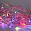 50LEDS STRING WS2812B Pre-lödda pixlar RGB LED-modulnoder med kylskivor adresserbar individuellt DC5V