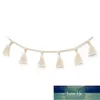 70 cm Bohemen Macrame Handgemaakte Geweven Kwastje Garland met Houten Kralen Belly Mand Decoratieve DIY Wall Home Wall Handing Decor Factory Prijs Expert Design Quality