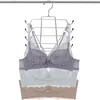 Hangers & Racks Foldable Stainless Steel Underwear Coat Handbag Clothes Metal Hanger For Drying Towels Bras Baby Kids Gloves