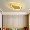 Gold/White Luxury LED Chandeliers Ceiling Lights For Bedroom Living Room Kitchen Studyroom Indoor Home Decorative AC90-260V Lighting Fixtures