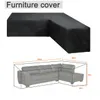 Shade Corner Outdoor Sofa Cover Garden Rattan Furniture L Shape Waterproof Protect Set All-Purpose Dust Covers